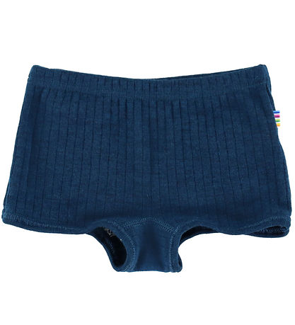 Joha Hipsters - Wool - Rib - Dark Turquoise