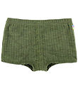 Shorty Joha - Laine - Rib - Foncé Olive