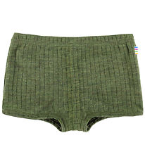 Joha Hipsters - Wool - Rib - Dark Olive