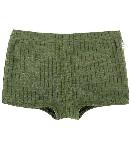 Shorty Joha - Laine - Rib - Foncé Olive