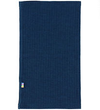 Joha Tube Scarf - Wool - Rib - Dark Turquoise