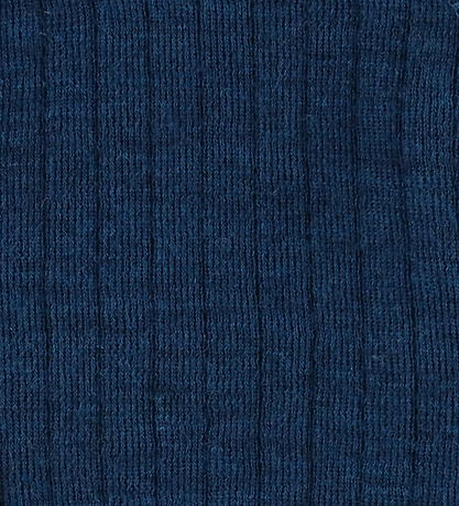 Joha Tube Scarf - Wool - Rib - Dark Turquoise
