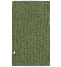 Joha Tube Scarf - Wool - Rib - Dark Olive