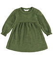 Joha Dress - Wool - Rib - Dark Olive