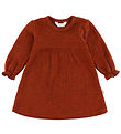 Joha Dress - Wool - Rib - Rust