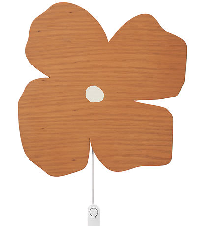 Ferm Living Vegglampe - Poesi - 37 cm - Brown Leire Ferm Living Vegglampe - Poesi - 37 cm - Brown Leire