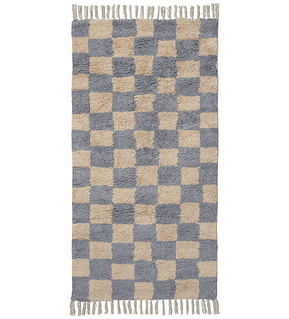 Ferm Living Rug -Mara - Mist Blue/Warm Sand