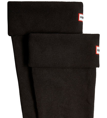 Polaire Tall Chaussette de botte Hunter - Black