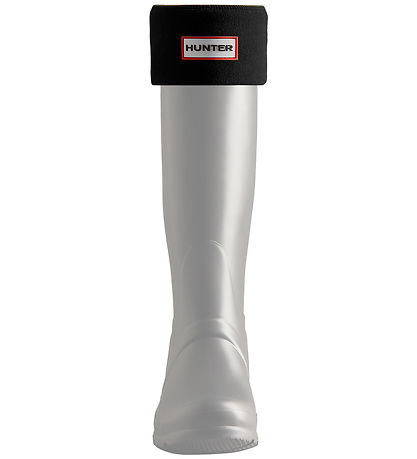 Polaire Tall Chaussette de botte Hunter - Black