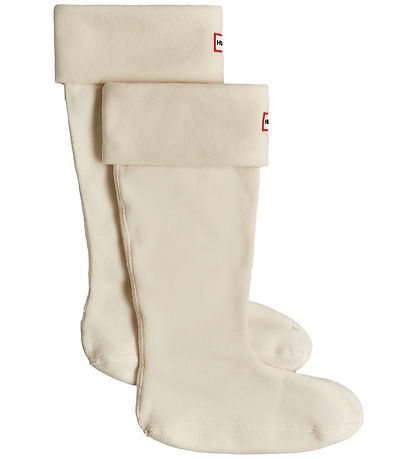 Polaire Tall Chaussette de botte Hunter - White