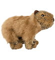 Living Nature Soft Toy - 20x15 cm - Capybara - Brown