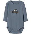 Name It Bodysuit l/s - NbmRemus - Flint Stone
