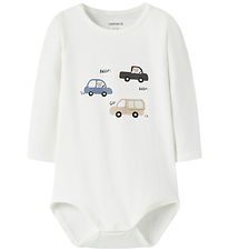 Name It Bodysuit l/s - NbmRemus - Cloud Dancer