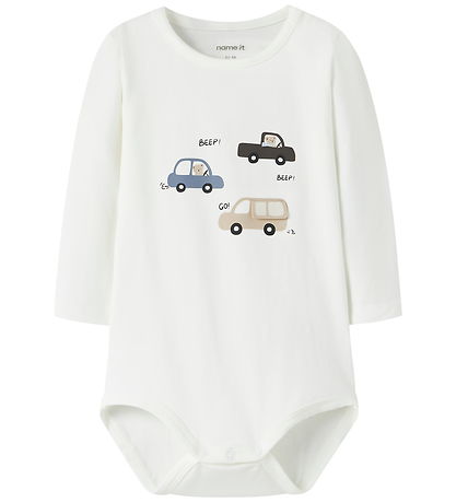 Name It Bodysuit l/s - NbmRemus - Cloud Dancer