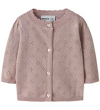 Name It Cardigan - Knitted - NbfRolia - Keepsake Lilac