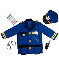 Melissa & Doug Costume - Police Officer Set - 8 Parts