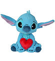 Disney Classic Soft Toy - Stitch w. Heart - 25 cm