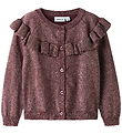 Name It Cardigan - Knitted - NmfRefraja - Burgundy Name It Cardigan - Knitted - NmfRefraja - Burgundy