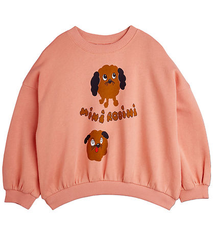 Sweat-shirt Mini Rodini - Toutous - Rose Sweat-shirt Mini Rodini - Toutous - Rose
