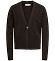 Kids Only Cardigan - KogKatia - Black Coffee/Melange