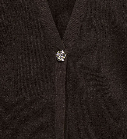 Kids Only Cardigan - KogKatia - Black Coffee/Melange