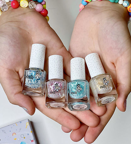 Miss Nella Nail Polish - 4-Pack - Pastel