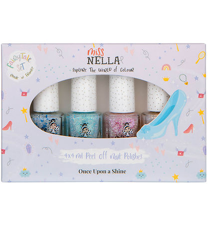 Miss Nella Nail Polish - 4-Pack - Pastel