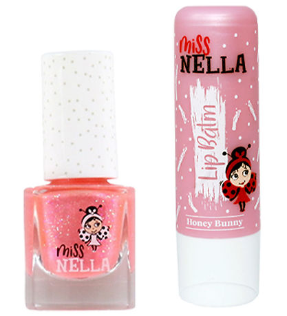 Miss Nella Schminktasche m. Inhalt - Mädchenhaft Mädchen Pink Miss Nella Schminktasche m. Inhalt - Mädchenhaft Mädchen Pink