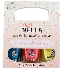 Miss Nella Nail Polish - 3-Pack - Ready Colours