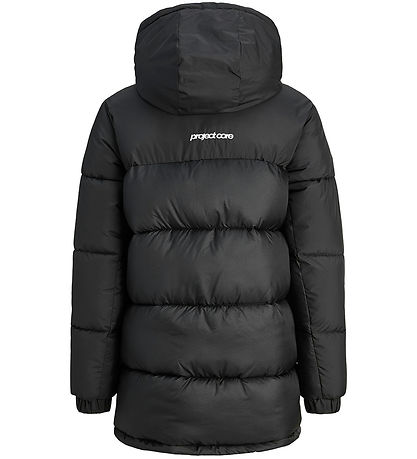 Jack & Jones Steppjacke - Lang - JcoUnion - Black