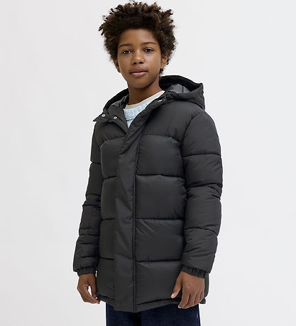 Jack & Jones Steppjacke - Lang - JcoUnion - Black