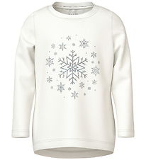 Name It Genser - NmfViparty - Cloud Danser/Snøflak Name It Genser - NmfViparty - Cloud Danser/Snøflak