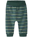 Name It Sweatpants - NbmVimmer - Bistro Green/Stripes Name It Sweatpants - NbmVimmer - Bistro Green/Stripes