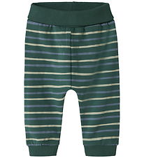 Name It Joggingbuxur - NbmVimmer - Bistro Green/Röndur