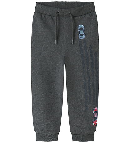 Pantalon de Jogging Name It - NmmVoltinus - Dark Grey Melange/Ca Pantalon de Jogging Name It - NmmVoltinus - Dark Grey Melange/Ca
