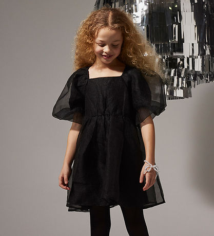 Name It Dress - NkfRulla - Polyester - Black