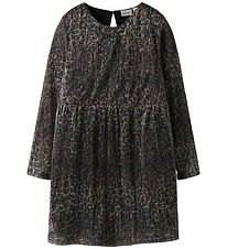 Robe Name It - À Plis - NkfRisaring - Seal Brown/Leo