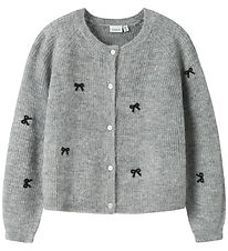 Name It Cardigan - Knitted - NkfRifey - Grey Melange