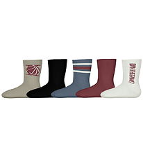 Name It Socks - 5-Pack - NkmVaks - Iceland Fossil