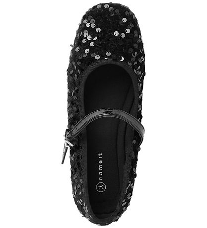 Name It Ballerina - NkfRenna - Black m. Pailletten