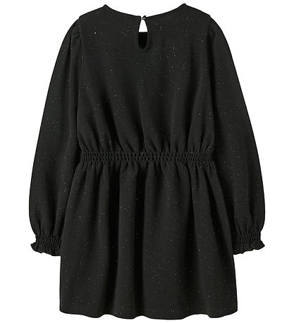 Name It Dress - NkfRoka - Black/O-neck