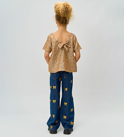 The New Gallabuxur - Breitt - TnRaquel - Medium+ Blue Denim AOP