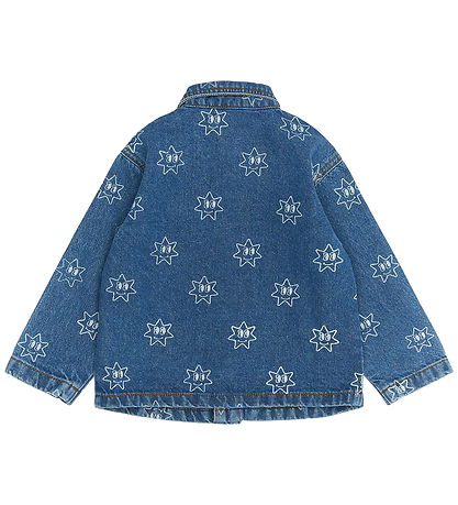 The New Siblings Hemd - TnstRipley - Medium+ Blue Denim AOP