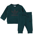 adidas Originals Sweat Set - Crew - Aurivy/Black adidas Originals Sweat Set - Crew - Aurivy/Black