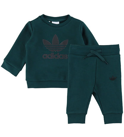 adidas Originals Sweat Set - Crew - Aurivy/Black