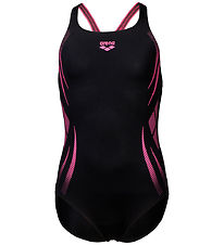 Arena Swimsuit - Poseidonia - Black/Pink