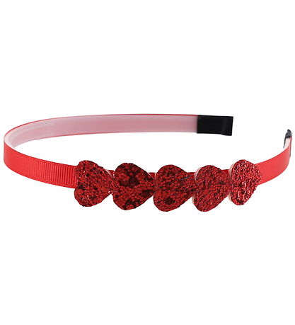 Bandeau à Cheveux By Stær - Coeur - Rouge Bandeau à Cheveux By Stær - Coeur - Rouge