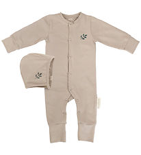 Moonboon Pyjamapak m. Babymuts - Cadeaubox - Aarde