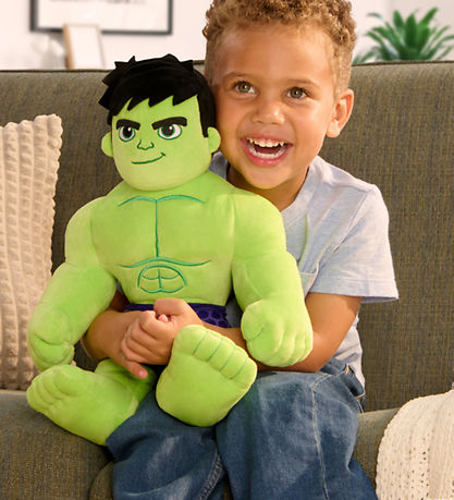 Spidey Soft Toy - Spidey My Friend Hulk Feature Plush