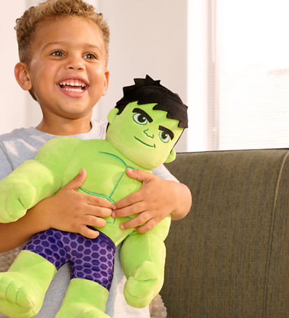 Spidey Soft Toy - Spidey My Friend Hulk Feature Plush